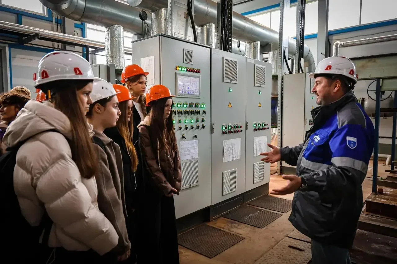 В городском округе Клин школьникам показали, как работает крупнейшая котельная округ
