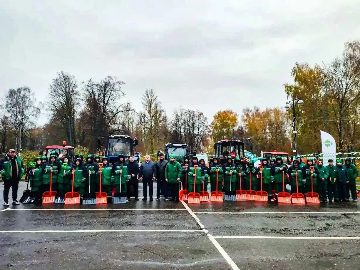 В парках городского округа Клин прошёл смотр готовности к зимнему периоду.